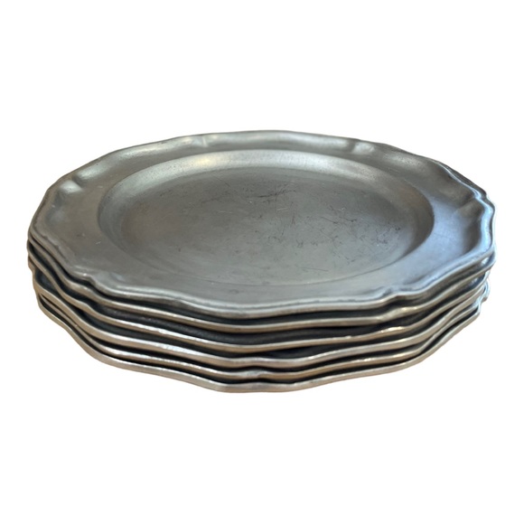 Wilton Armetale Dining Vintage Wilton Rwp Pewter Dinner Plates
